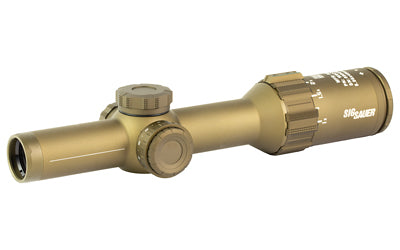 Sig Sauer TANGO6T 1-6X24mm First Focal Plane Scope, Flat Dark Earth, Capped Turret