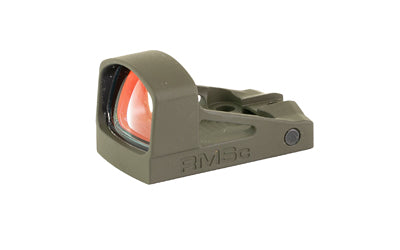Shield Sights RMSc 8 MOA Glass Lens Reflex Sight, Non-Magnified, OD Green