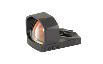 Shield Sights RMSx Glass Edition, 65 MOA Ring with 2 MOA Red Dot Reflex Sight, Black