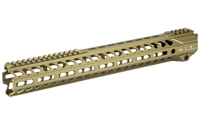 Strike Industries AR-15 M-LOK Strike Rail Handguard, 15.5 Inch, Flat Dark Earth Anodized SI-StrikeRail-155-FDE
