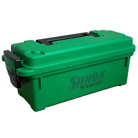 Sierra Ammo Storage Box Heavy Duty Green 13.625x5.625x5.625