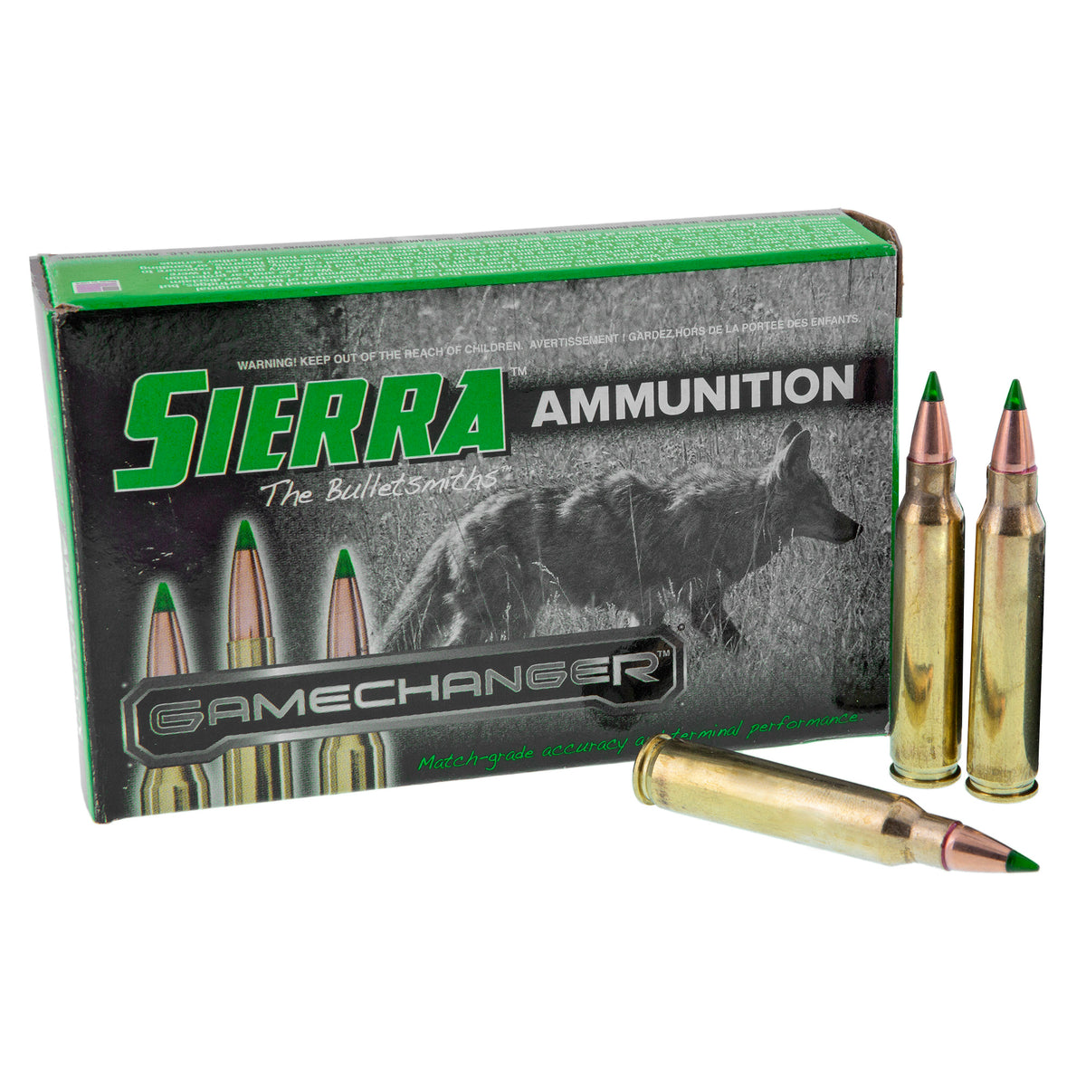 Sierra .223 Remington A406209 GameChanger Sierra Tipped GameKing 64 Grain