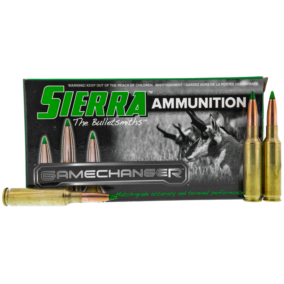 Sierra 6.5mm Creedmoor A433005 GameChanger Sierra Tipped GameKing 130 Grain