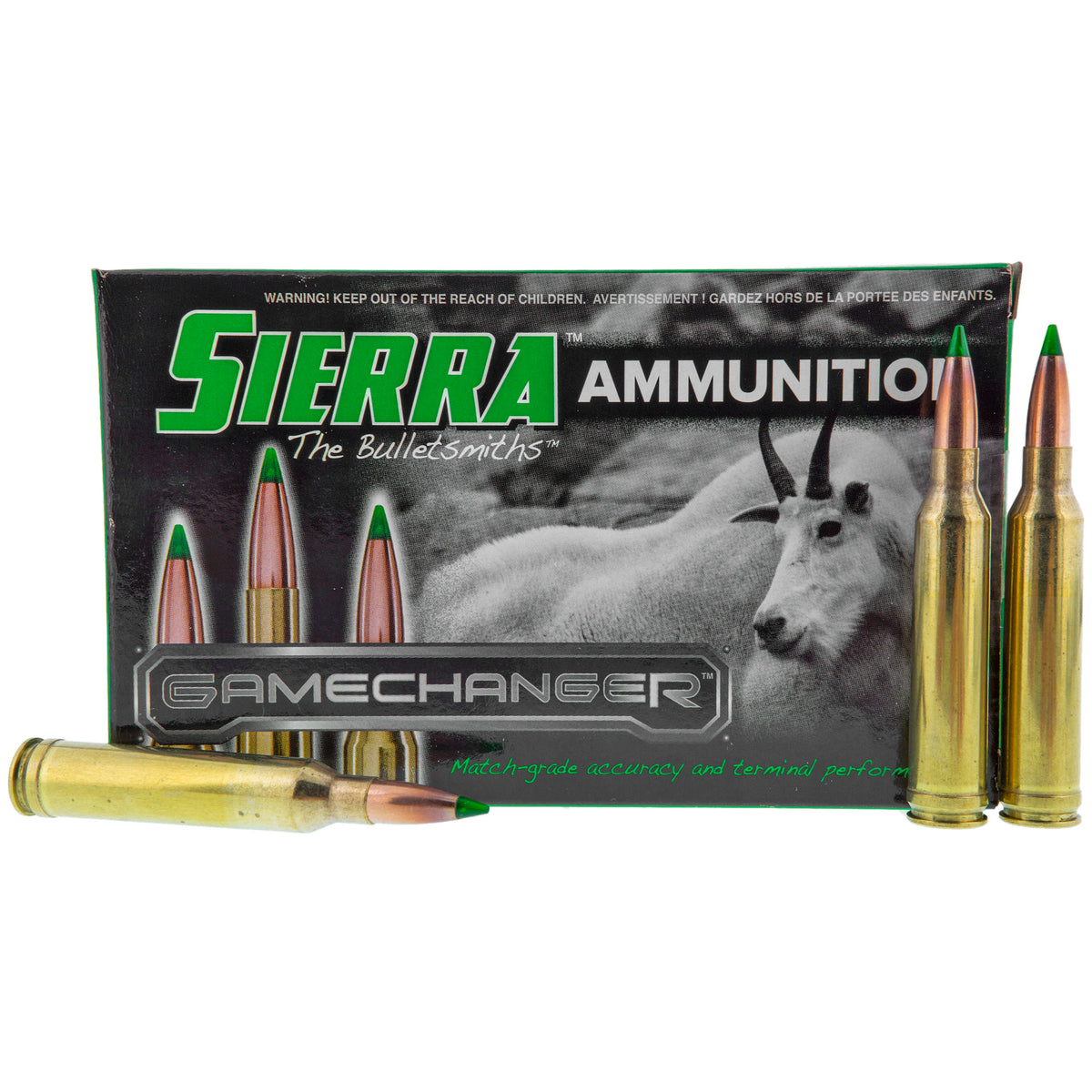 Sierra 7mm Remington Mag A455008 GameChanger Sierra Tipped GameKing 150 Grain
