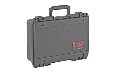 SKB Sports i-Series 1-Handgun Hard Case, 12" L x 8" W x 3.25" D, Polypropylene, Black