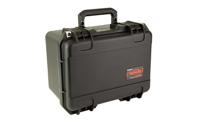 SKB Sports iSeries 1510-9 2-Handgun Case, 15"x10.375", Watertight, Black, 6 Magazine Slots