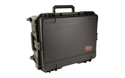 SKB Sports iSeries 2217-10 10-Handgun Watertight Case, 22"x17", Black, Holds 20 Magazines, Wheels Included