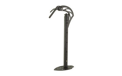 Skull Hooker SKH-CH-BLK Ceiling Trophy Hooker, Black Powder Coated, Adjustable Length
