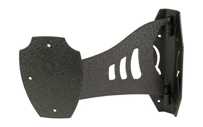 Skull Hooker Corner Trophy Shoulder Mount, Black Powder Coat, Single Swing Arm SKH-CSM-BLK