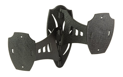 Skull Hooker SKH-DSM-BLK Dual Trophy Shoulder Mount, Black Powder Coat, 180-Degree Swivel