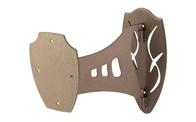 Skull Hooker SKH-SSM-BRN Single Trophy Shoulder Mount, Brown Powder Coat, 180-Degree Swivel