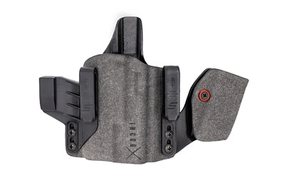 Safariland INCOG-X Haley Strategic Holster, Smith & Wesson M&P M2.0 w/Light, Integrated Mag Caddy, Gray RH