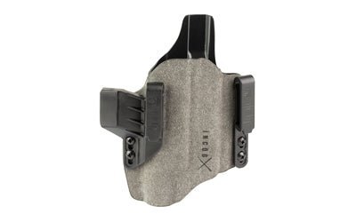 Safariland INCOG-X Haley Strategic Holster, Glock 19/17 w/Large Light and RDS, Gray Suede, Right Hand