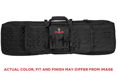Safariland 4552 Dual Rifle Case, 46", Black, Heavy-Duty Zippers, Foam Padded