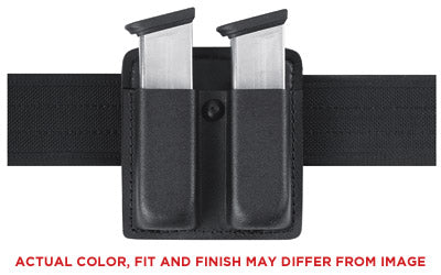 Safariland 73 Open-Top Double Mag Pouch for Glock 17, 2.25" Duty Belt, Hardshell STX, Tactical Black