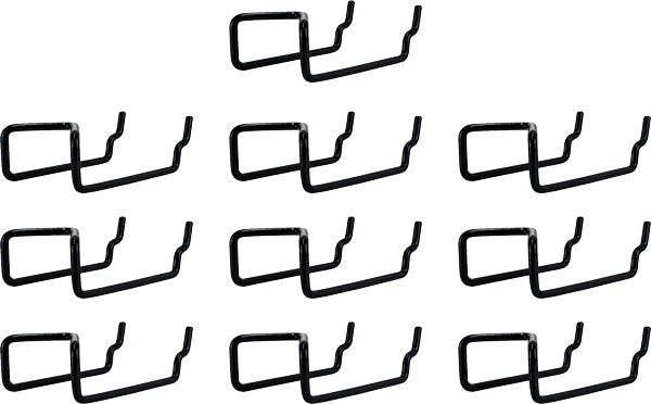 GSS Vertical Gun Cradles for Slatwall and Pegboard - 10 Pack