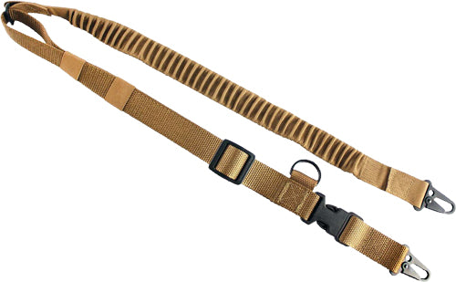 US Tactical C3 Coyote 2-to-1 Point Shock Webbing Firearm Sling Adjustable