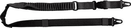 US Tactical C4 Black 2-to-1 Point Shock Webbing Firearm Sling Adj 34"-55"