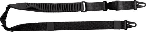 US Tactical C4 Black 2-to-1 Point Shock Webbing Firearm Sling Adj 34"-55"