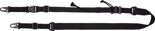 US Tactical D2 Black 2-Point Rapid Fit Firearm Sling 40"-57"