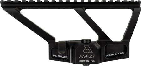Arsenal SM-23 7.625" Picatinny Scope Mount Rail Black Precision Machined