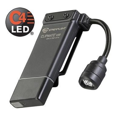 Streamlight Clipmate Rechargeable White/Red LED Clip-On Hands-Free Light