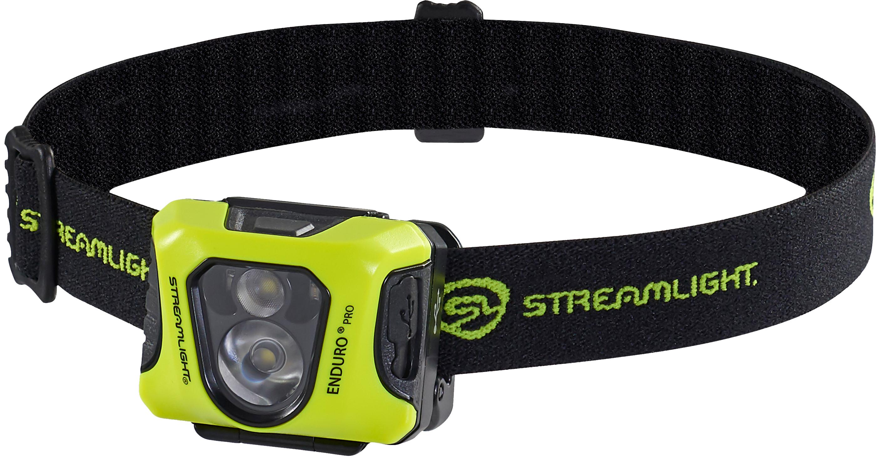 Streamlight Enduro Pro USB Headlamp with Spot and Flood Beams Yellow