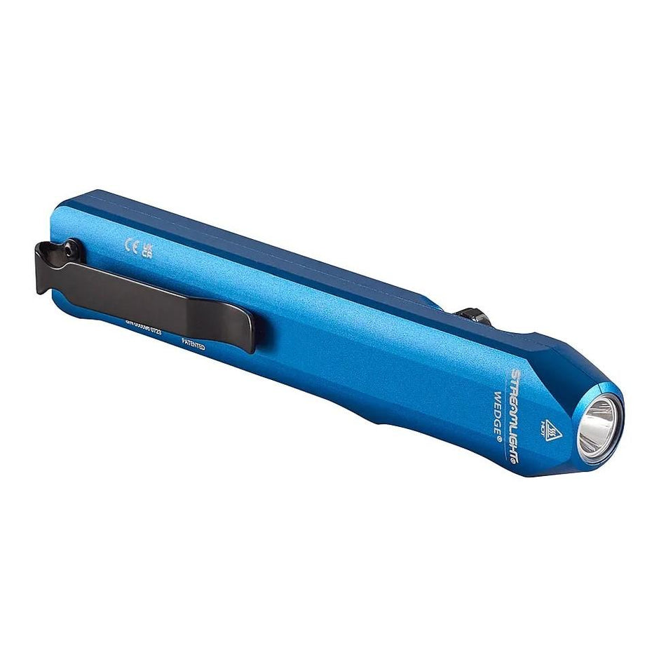 Streamlight Wedge Everyday Carry Flashlight USB-C Rechargeable Blue 300 Lumens