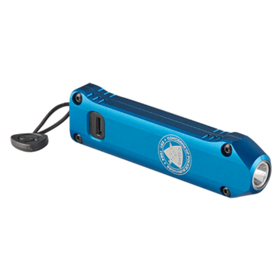 Streamlight COPS Wedge XT 500 Lumen Compact Pocket Flashlight Blue