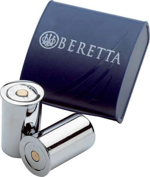 Beretta 20 Gauge Nickeled Brass Deluxe Snap Caps 2-Pack