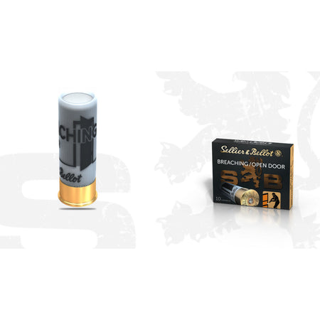 Sellier & Bellot (S&B) 12 Gauge SB12BR Breaching 2.75" 1/2oz