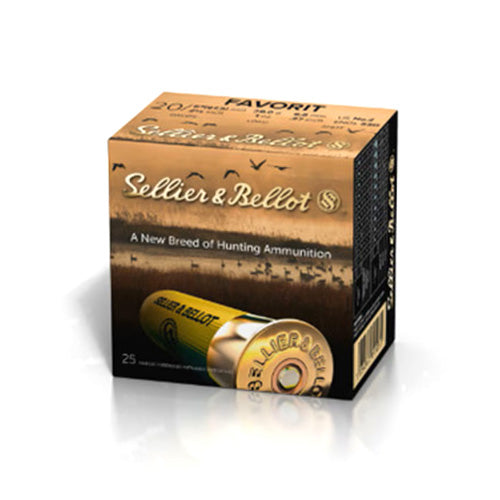 Sellier & Bellot (S&B) 20 Gauge SB20BSA Hunting 2.75" 1oz 2 Shot