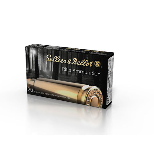 Sellier and Bellot 5.56x45mm NATO Rifle Ammo Rifle Full Metal Jacket FMJ 55 grain 