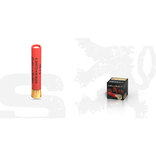 Sellier & Bellot (S&B) .410 Bore SB410B Hunting Buckshot 3" 5/8oz Buckshot