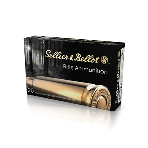 Sellier and Bellot 6.5x57mm Mauser Rifle Ammo Rifle Soft Point JSP 131 grain 