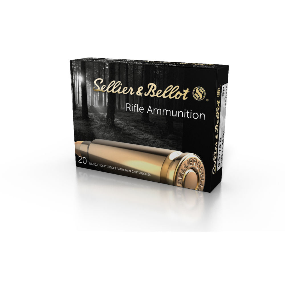 Sellier and Bellot 9.3x74mmR Rifle Ammo Rifle Soft Point JSP 285 grain 