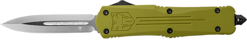 CobraTec FS3 Small OTF OD Green Handle 3" D2 Dagger Knife