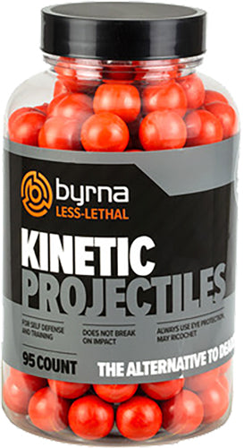 Byrna .61 Cal Kinetic Projectiles 95 Count Tub for CL Launcher