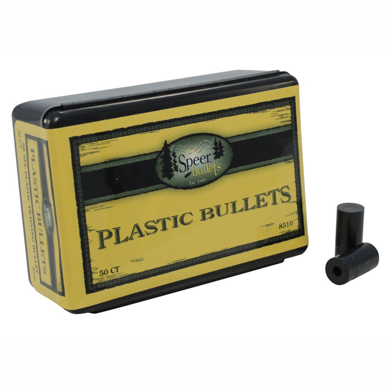 Speer .38 Cal Plastic Practice Bullets 50ct