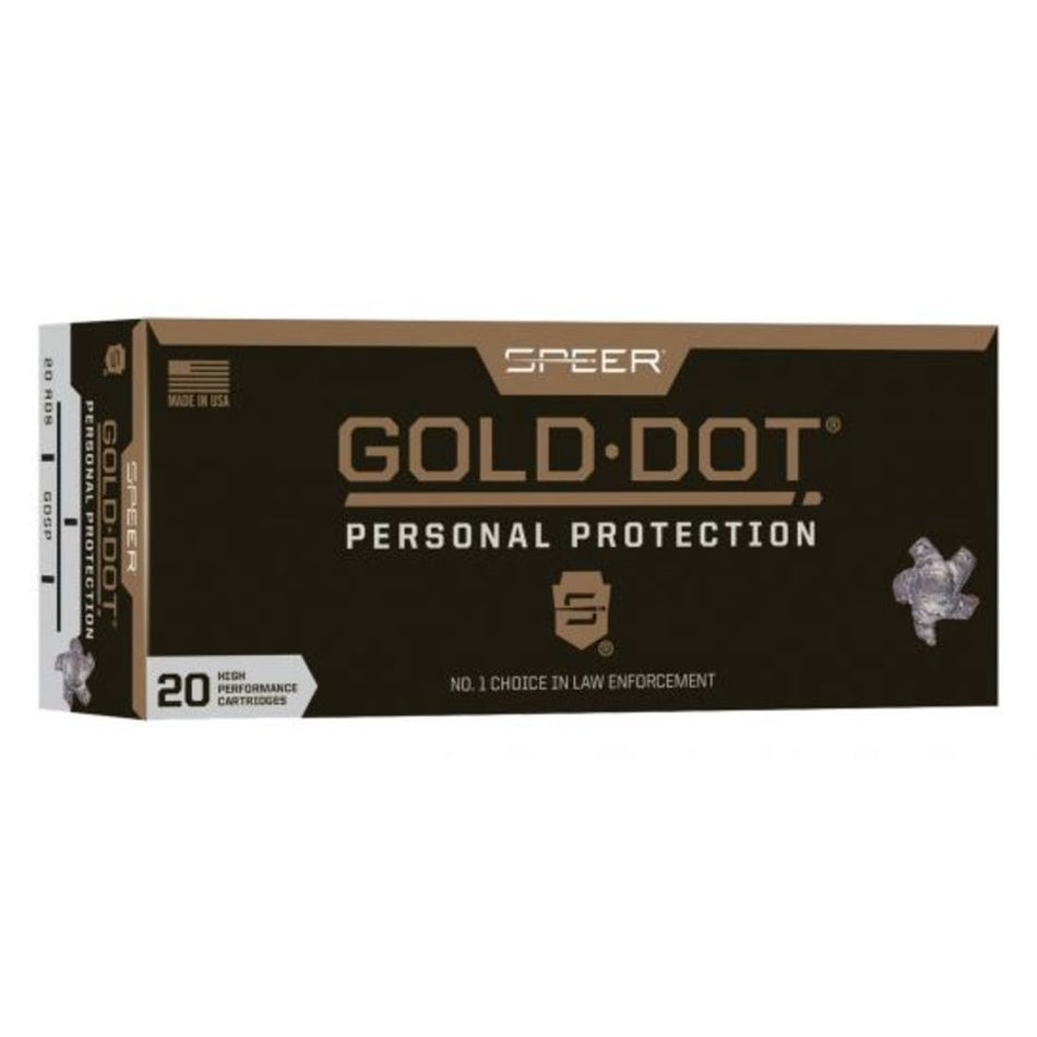 Speer .300 AAC Blackout Rifle Ammo Gold Dot Soft Point JHP 210 grain 