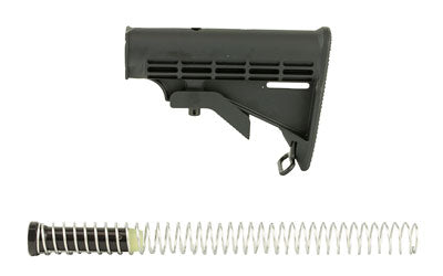 Spike's Tactical M4 Complete Stock Assembly Kit, AR-15, Includes Buffer and Tube, Black