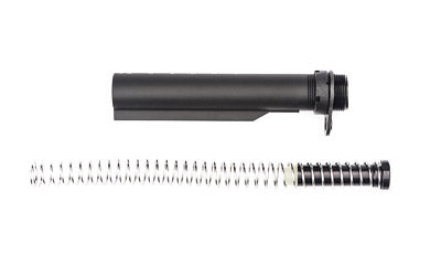 Spike's Tactical SLA500R-K Carbine Buffer Assembly Kit, AR-15, 6-Position Mil-Spec Tube, ST-T2 Heavy Buffer, Black