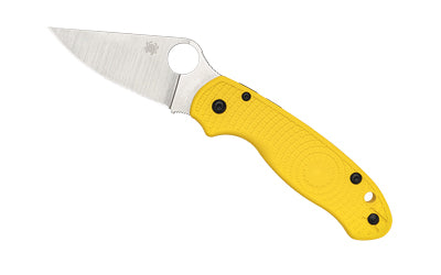 Spyderco Para 3 Lightweight Salt, CPM MagnaCut Blade, Yellow FRN Handle, Satin Finish, 2.92" Folding Knife C223PYL