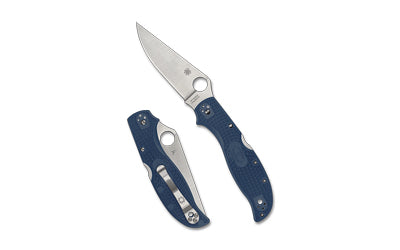 Spyderco Stretch 2 XL Lightweight Folder, CPM SPY27 Steel, 8.9" OAL, Cobalt Blue FRN, Back Lock