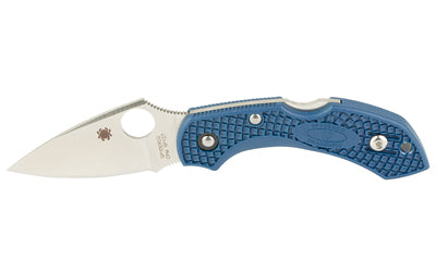 Spyderco Dragonfly 2 Lightweight Folder, CPM SPY27 Steel, 5.58" OAL, Cobalt Blue FRN, Back Lock