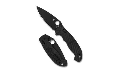 Spyderco Manix 2 XL Salt CPM MagnaCut Folding Knife 3.85" Drop Point Blade DLC Black G-10 Handle Ball Bearing Lock C95GMCBKP2