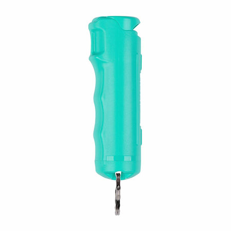 Sabre Green Pepper Gel with Snap-Clip Keychain and Flip Top Safety