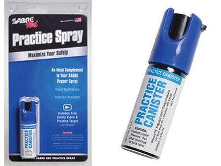 Sabre Red Inert Practice Spray Training Canister