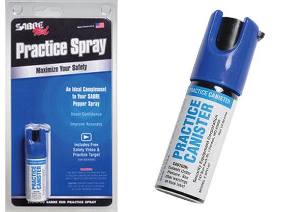Sabre Red Inert Practice Spray Training Canister