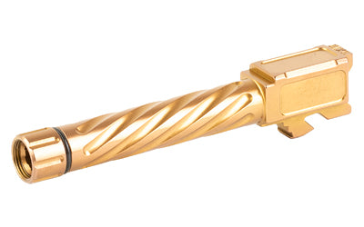 Shadow Systems Match Grade Threaded Barrel, 4.5", Spiral Fluted, 9MM, Fits MR/XR, Bronze Finish SG9C-02-03TSPL-BRZ